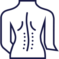 scoliosis icon blue